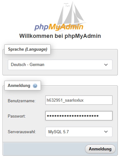 Zugang zur Datenbank der Montan-Routen